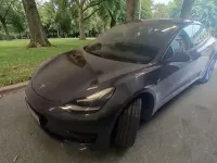Usado Tesla Model 3 Standard Range 366 kW (498 HP) 2021 Cinzento Sedan
