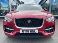 Used Jaguar F-Pace R-Sport 180 HP (132 kW) 2018 Red SUV
