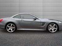 Used Mercedes SL400 AMG Line Premium 367 HP (269 kW) 2018 Selenite grey Cabriolet