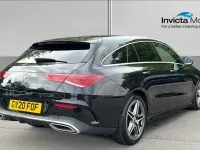 Used Mercedes CLA200 AMG line 163 HP (119 kW) 2020 Cosmos black metallic Coupe