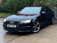 Used Audi A4 Black Edition 150 HP (110 kW) 2017 Black Sedan
