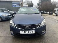 Used Kia Ceed 113 HP (83 kW) 2010 Blue Hatchback