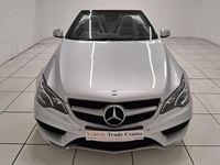 Used Mercedes E250 AMG line 204 HP (150 kW) 2015 Silver Cabriolet