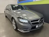 Käytetty Mercedes CLS350 AMG 2012 Hopea Coupe - kaksiovinen