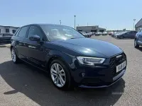 Used Audi A3 116 HP (85 kW) 2019 Blue Sedan