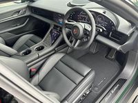 Used Porsche Taycan Black Edition 439 kW (598 HP) 2025 Oak green metallic neo Sedan