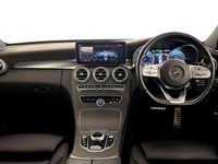 Used Mercedes C300e AMG line 320 HP (235 kW) 2021 Black Estate