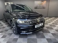 Used VW Tiguan R-line 150 HP (110 kW) 2019 Black SUV