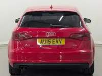 Used Audi A3 Sportback Sport 116 HP (85 kW) 2015 Red Hatchback