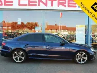 Used Audi A4 Black Edition 204 HP (150 kW) 2021 Blue Sedan