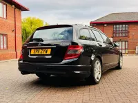 Used Mercedes C180 2011 Black Estate