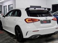Used Mercedes A180 AMG line 136 HP (100 kW) 2019 White Hatchback