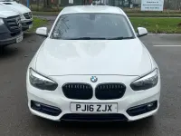 Used BMW 116 Sport Line 2016 White Hatchback