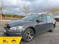 Used VW Golf VII SE 105 HP (77 kW) 2014 Nardo grey Estate