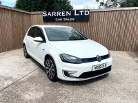 Used VW Golf VII GTE 201 HP (147 kW) 2016 White Hatchback