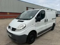 Used Renault Trafic 115 HP (84 kW) 2013 White MPV