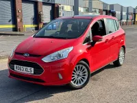 Used Ford B-MAX Titanium 120 HP (88 kW) 2013 Red MPV