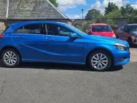 Used Mercedes A180 SE 122 HP (89 kW) 2015 Blue Hatchback