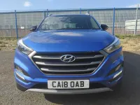 Używany Hyundai Tucson GO! 141 KM (103 kW) 2018 Niebieski SUV