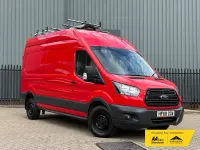 Used Ford Transit 130 HP (95 kW) 2018 Blue Van