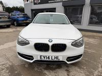 Used BMW 118 Sport Line 2014 White Hatchback