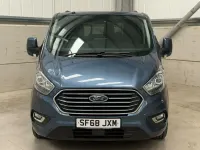 Used Ford Tourneo Custom Titanium 130 HP (95 kW) 2018 Blue Van