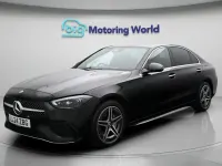 Used Mercedes C300e AMG line 313 HP (230 kW) 2024 Black Sedan
