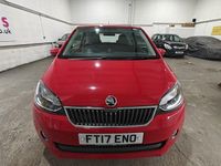 Used Skoda Citigo SE L 60 HP (44 kW) 2016 Red Hatchback