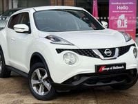 Used Nissan Juke Acenta 112 HP (82 kW) 2019 White SUV