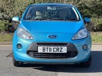 Used Ford Ka S 69 HP (50 kW) 2011 Blue Hatchback
