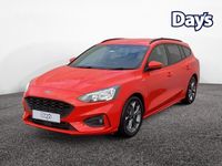 Used Ford Focus ST-Line 125 HP (91 kW) 2021 Red Estate