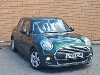 Used Mini ONE 102 HP (75 kW) 2015 Green Hatchback
