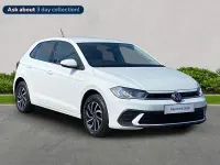 Used VW Polo Life 95 HP (69 kW) 2024 White Hatchback