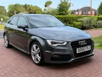 Used Audi A3 Sportback S-Line 150 HP (110 kW) 2016 Grey Hatchback