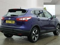 Used Nissan Qashqai N-Connecta 2017 Blue SUV