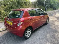 Used Toyota Yaris 90 HP (66 kW) 2012 Orange Hatchback