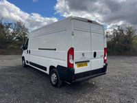Used Peugeot Boxer 140 HP (102 kW) 2019 White Van