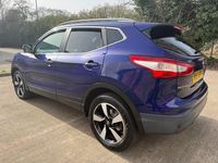 Used Nissan Qashqai N-TEC 110 HP (80 kW) 2015 Blue SUV