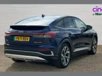 Used Audi Q4 e-tron Comfort 150 kW (204 HP) 2021 Blue SUV