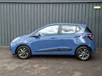 Used Hyundai i10 Premium 87 HP (63 kW) 2017 Blue Hatchback