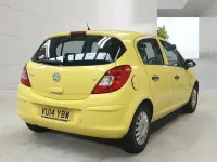 Used Vauxhall Corsa S 80 HP (58 kW) 2014 Yellow Hatchback