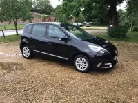 Used Renault Scénic III Dynamique 110 HP (80 kW) 2015 Black MPV