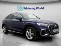 Used Audi Q5 Sportback S-Line 204 HP (150 kW) 2022 Blue SUV