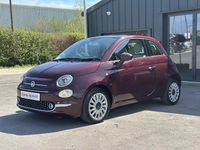 Used Fiat 500 Lounge 69 HP (50 kW) 2018 Red Hatchback