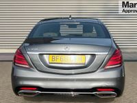 Used Mercedes S450 AMG line 367 HP (269 kW) 2018 Selenite grey metallic Sedan