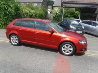 Used Audi A3 Sportback Design 160 HP (117 kW) 2012 Red Hatchback