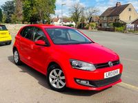 Used VW Polo Match 70 HP (51 kW) 2013 Red Hatchback