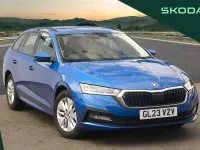Used Skoda Octavia SE Technology 110 HP (80 kW) 2023 Race blue metallic Estate