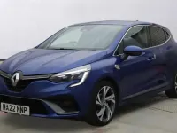 Used Renault Clio RS Line 90 HP (66 kW) 2022 Blue Hatchback