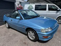 Used Ford Escort Cabriolet Convertible 130 HP (95 kW) 1992 Blue Cabriolet